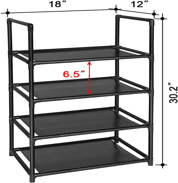 shoe rack without cover